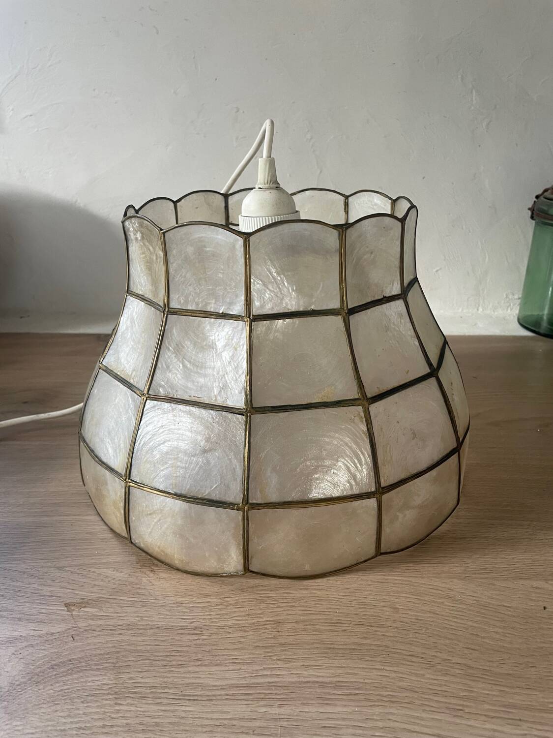 Suspension en nacre 30cm
