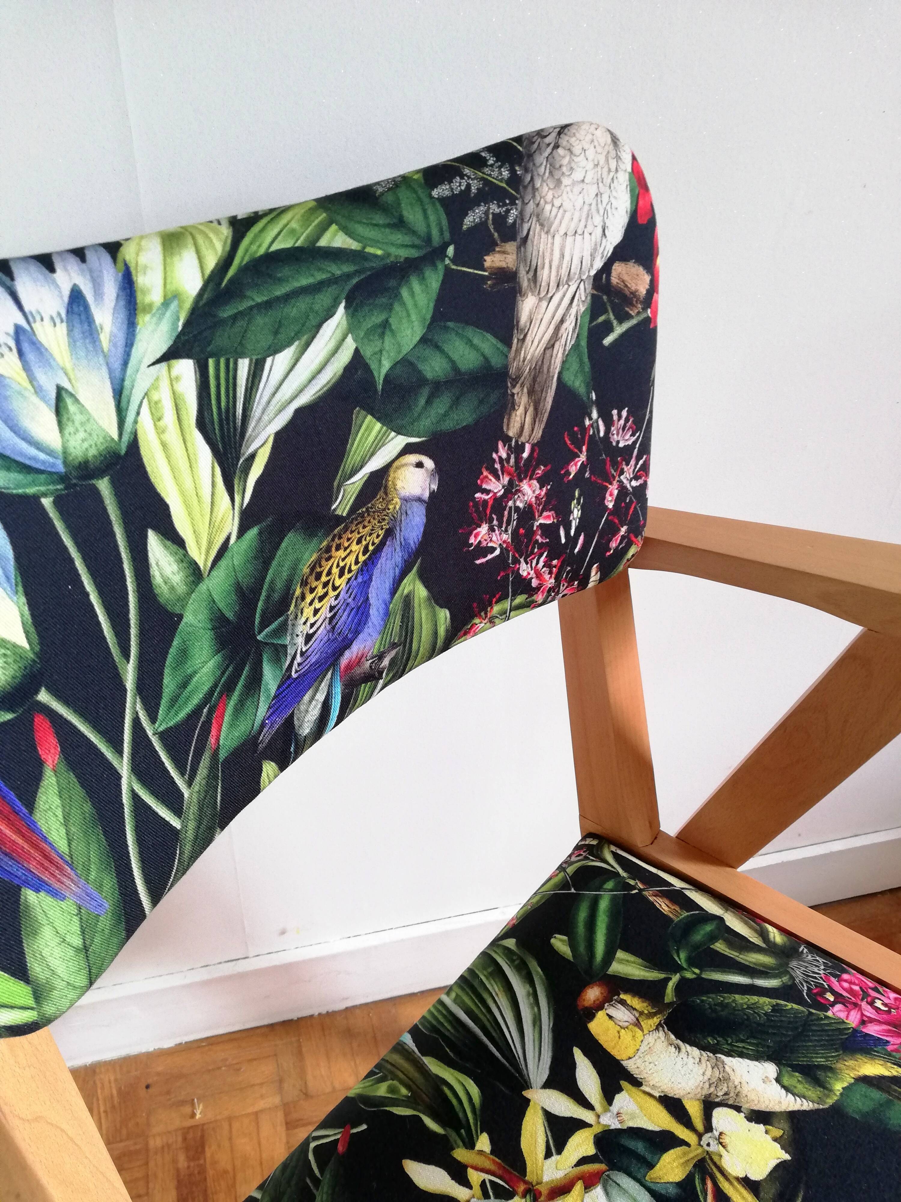 Chair bridge feet compass renovated jungle