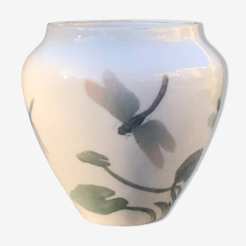 Porcelain dragonfly vase from Copenhagen