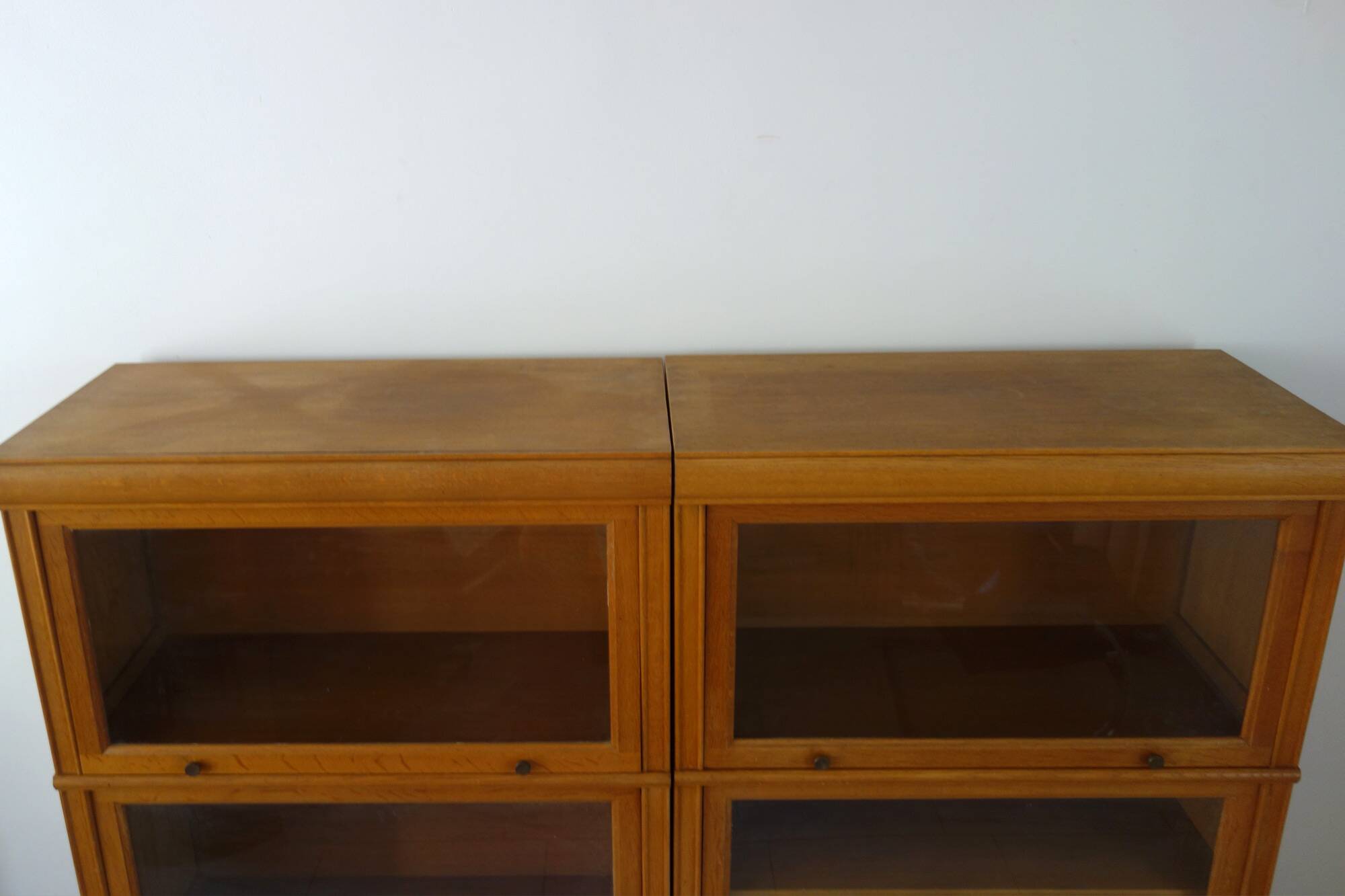 Meuble bibliothèque vitrine modulable MD années 60