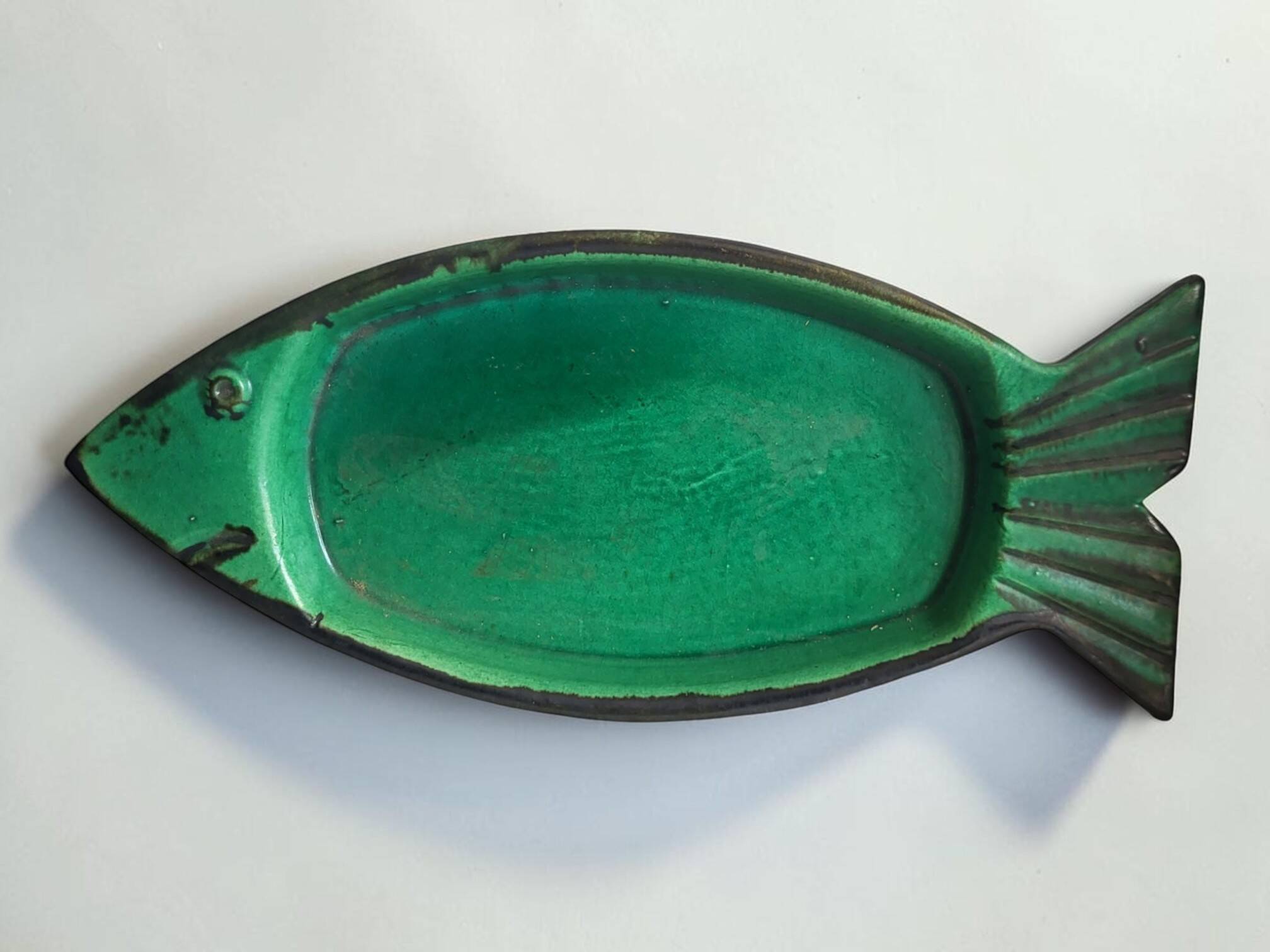2 vintage ceramic dishes from the 1950s-60s