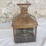 Lanterne laiton et verre