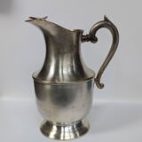 Silver metal ewer