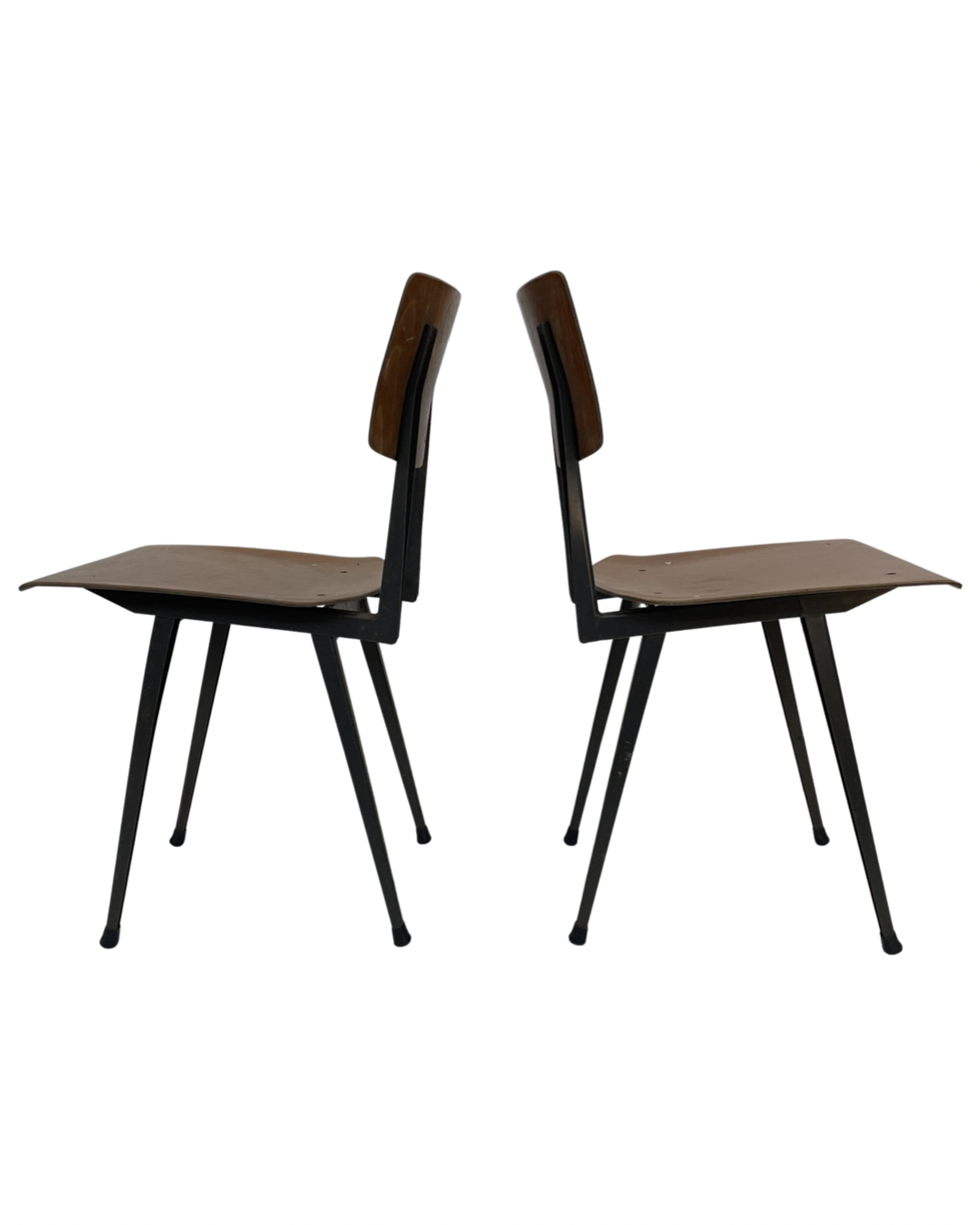 Vintage Marko Holland school chair minimalist 60