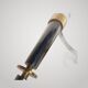 Exceptional double torch wall light modernist Arlus 50s height 44cm