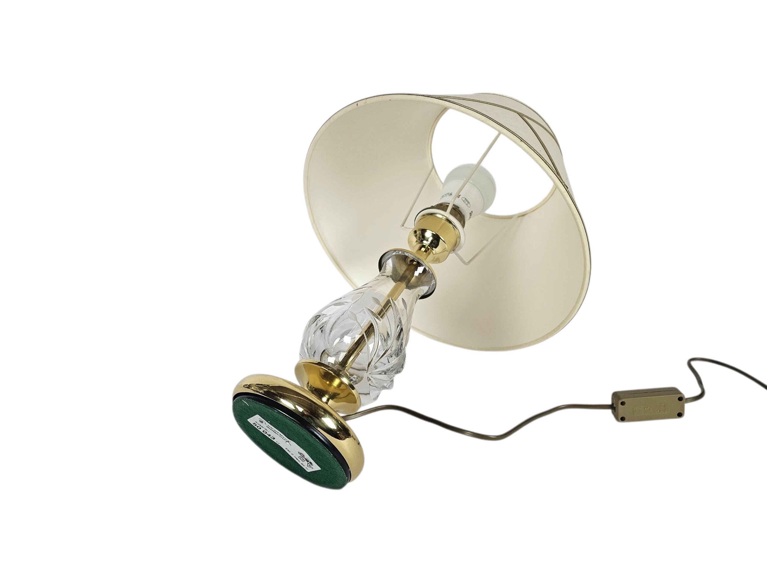 Nachtmann Leuchten design - Hollywood Regency style - crystal - table lamp