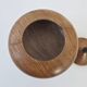 Vintage Scandinavian candy box from the 1960s in walnut and rosewood