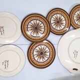 Henriot Quimper cake service