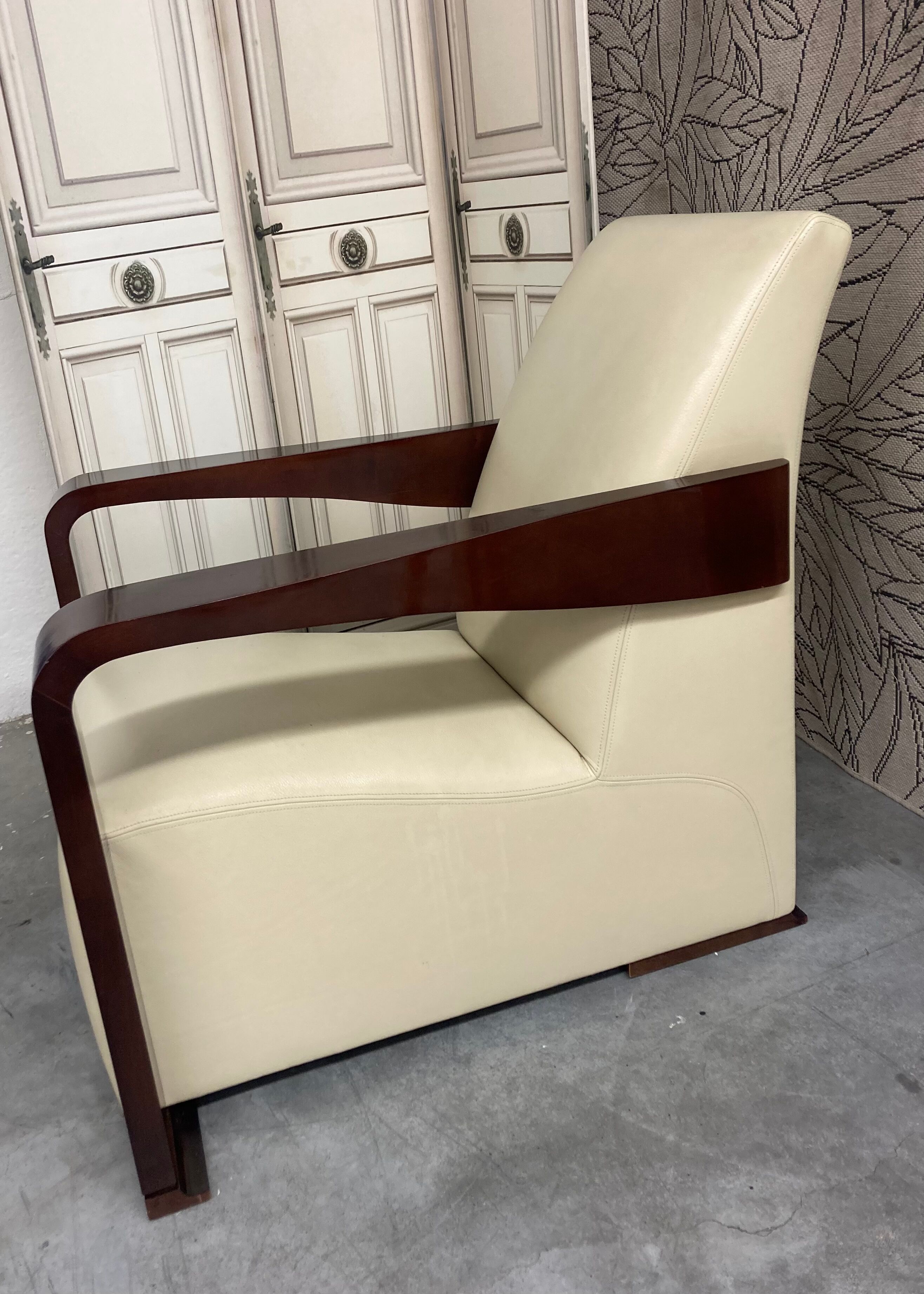 Ying armchair by Hugues chevalier