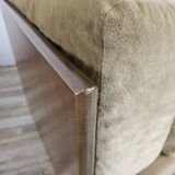 Three fabric lounge chairs 70s