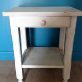 Pair of bedside tables, or sofa ends.