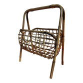 Porte revue rotin bambou