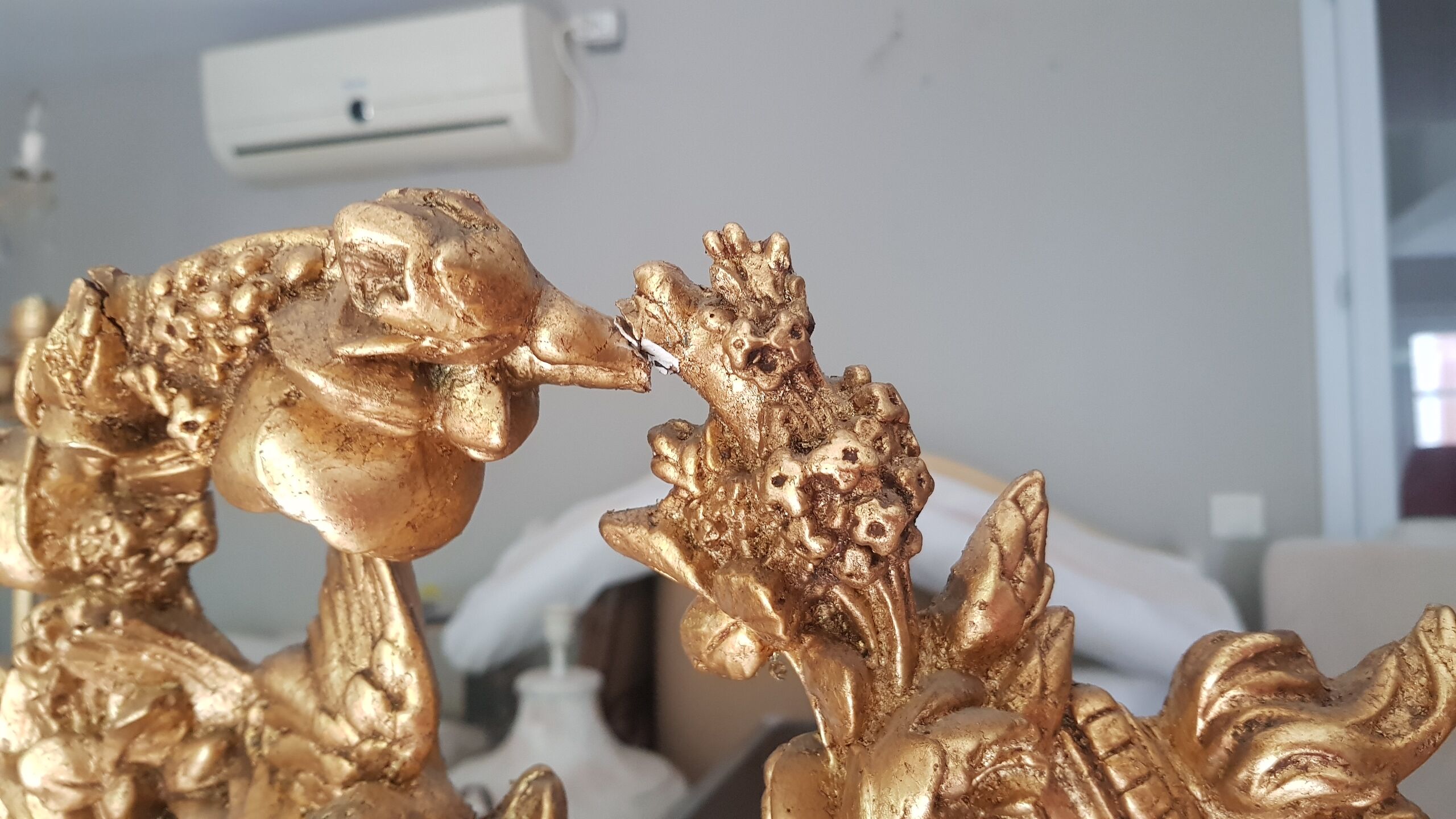 Golden parclose mirror