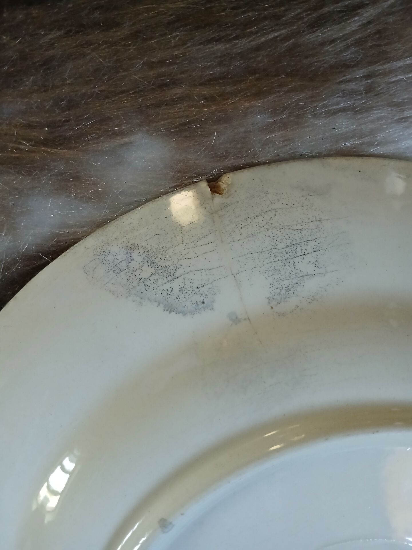 20 mismatched antique flat plates in ironstone