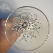 6 glass champagne flutes