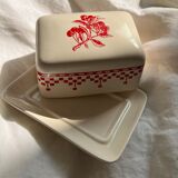 Red Checkerboard Butter Butter Counter Family