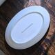 Grand plat ovale ancien de 1909 en porcelaine Oscar Schaller
