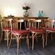 Set of 6 bistro chairs