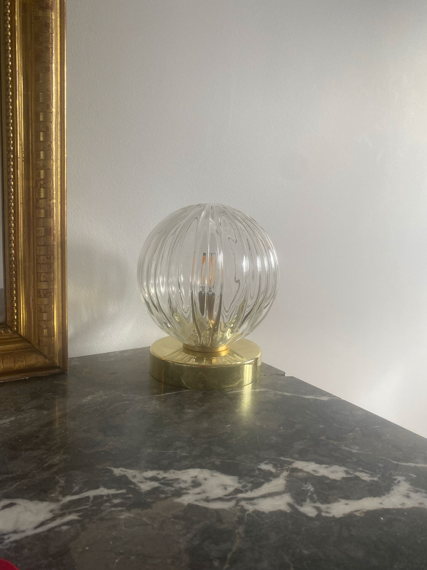 Applique ou plafonnier globe vintage