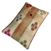 Vintage turkish kilim cushion cover, 30 x 50 cm