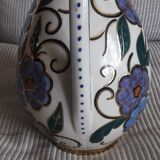 Vintage ceramic vase signed Alpho
