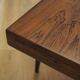 CFC Silkeborg rosewood coffee table with pull-out top, 1960s