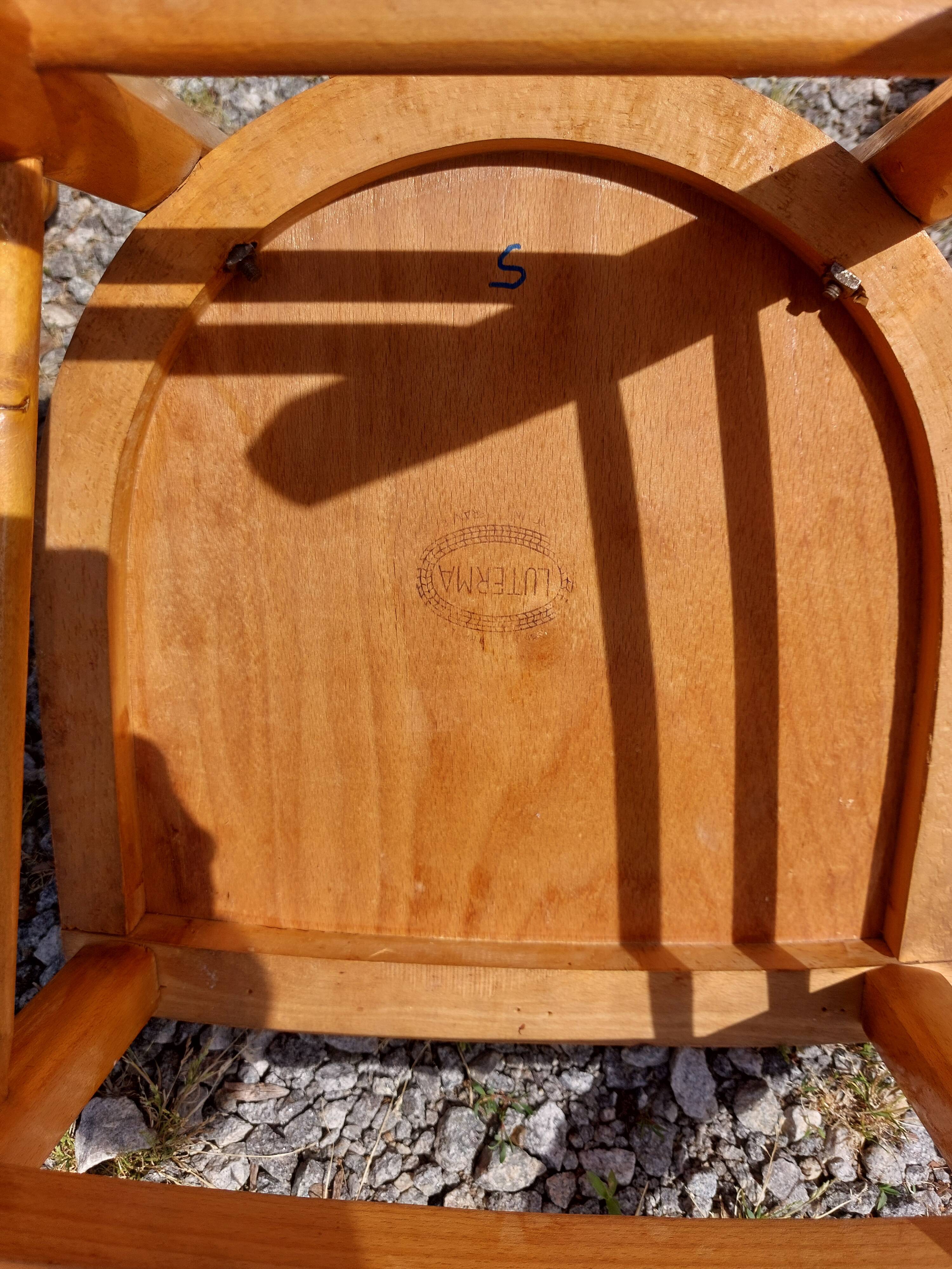 6 Luterma bistro chairs