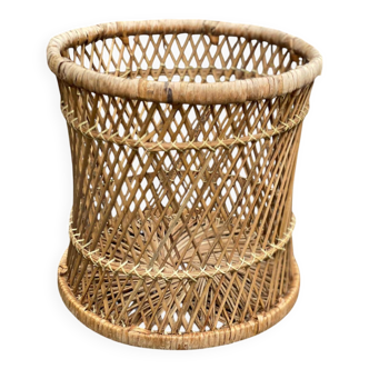 Woven bamboo basket 30cm