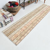 2x10 modern vintage runner rug, 69x317cm