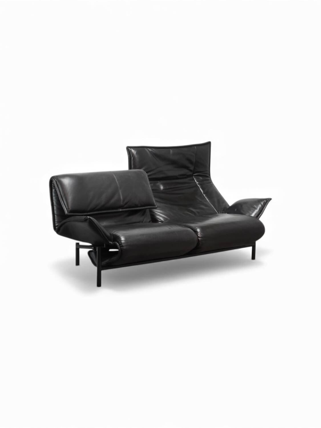 Canapé Veranda Trois Pièces par Vico Magistretti pour Cassina, années 1980