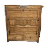 Storage cabinet folk art