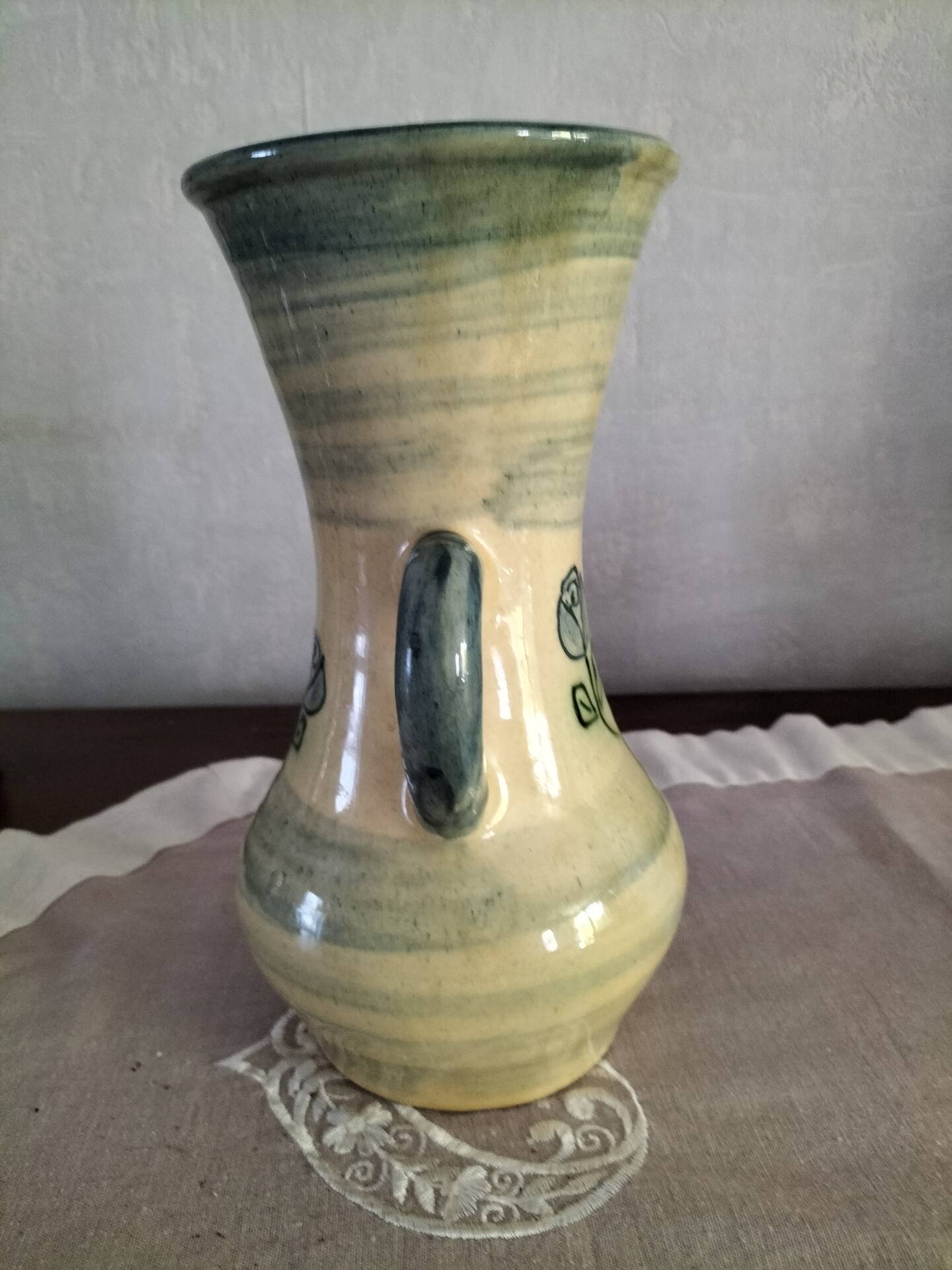 Ceramic vase Les Grottes Dieulefit