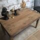 Table basse ancienne chêne massif