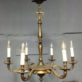 Lustre louis XVI en bronze dorée