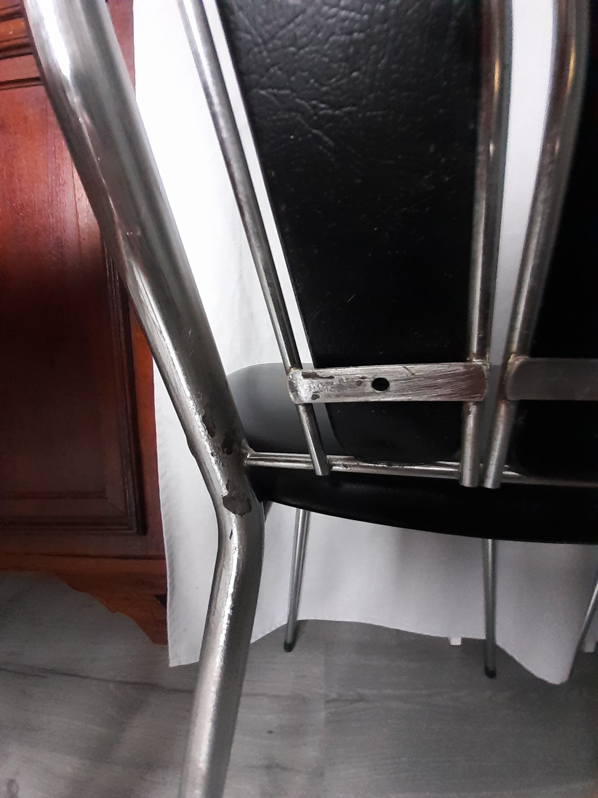 Set of  2 chairs Soudexvinyl 70-80s