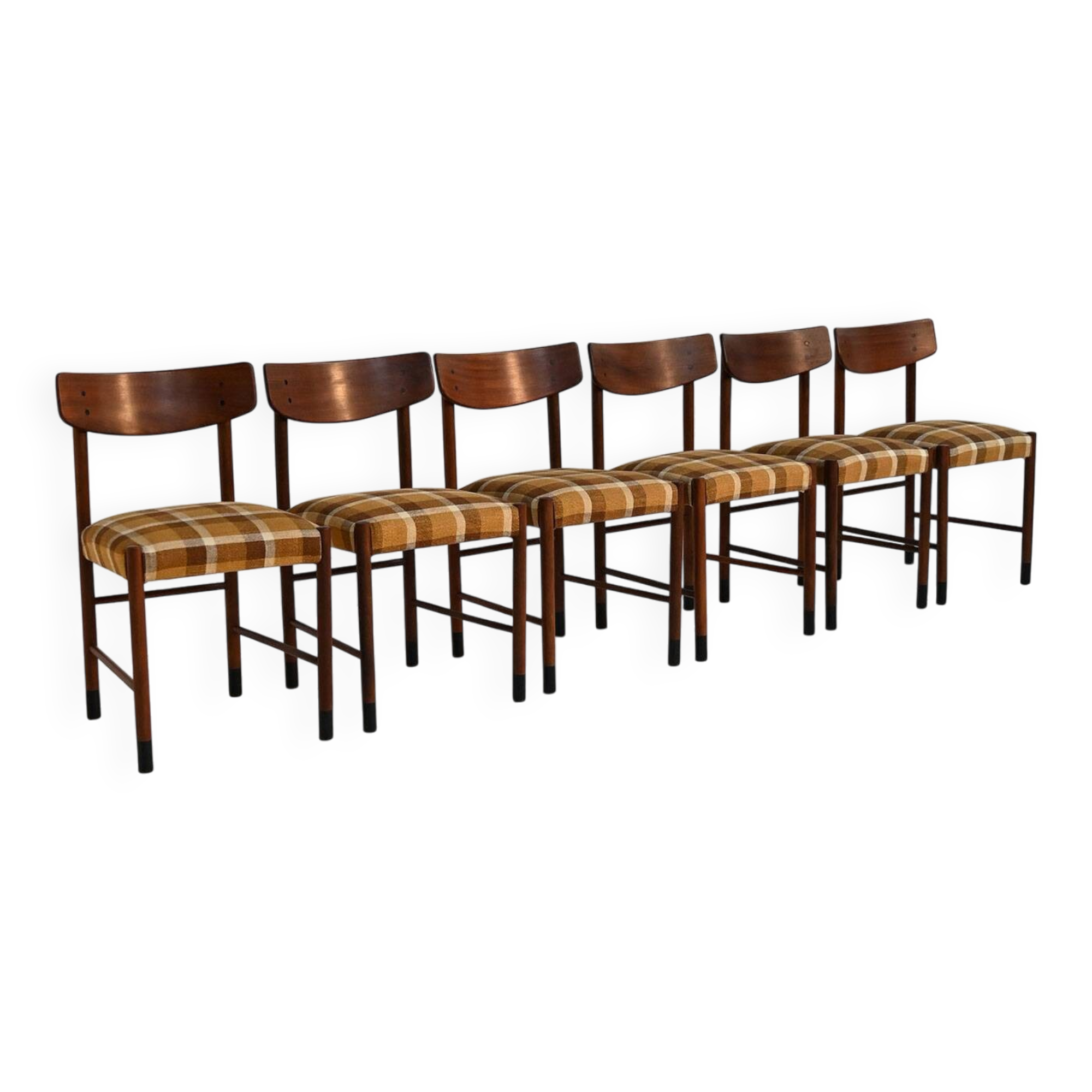 Danish dining chairs in teak Karl Andersson & Söner 1960s