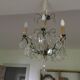 Antique chandelier with tassels