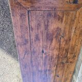 Asian low console in natural wood