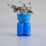 Mid-century modern Scandinavian art glass small vase by Po Ström for Alsterfors, Sweden