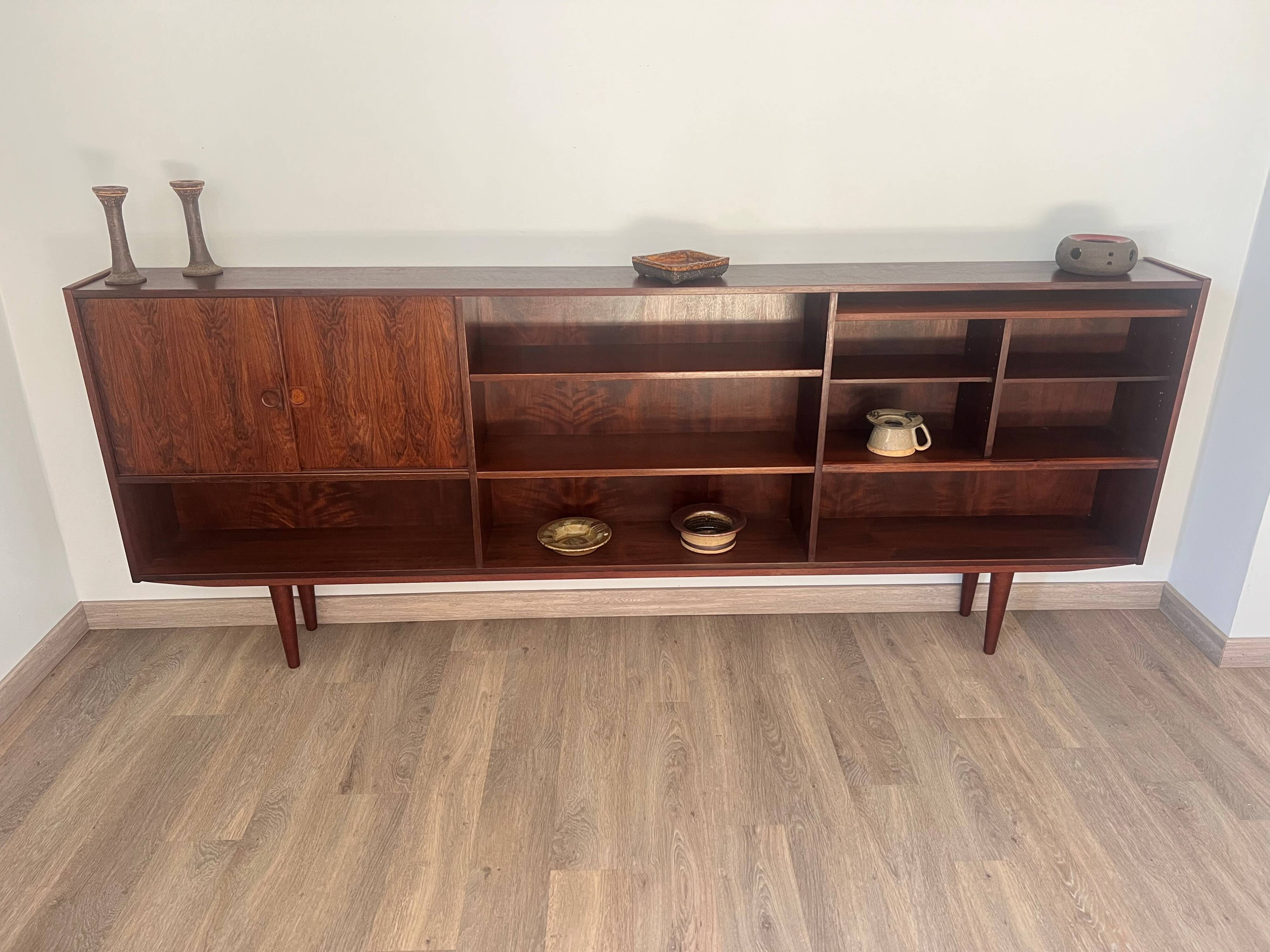 Danish enfilade in Rio rosewood from the 1950s.