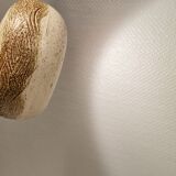 Small ceramic hanging lamp, by Danish Axel Larsen for his own company Axella,stamped inside the lamp