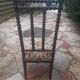 Turned wood chair