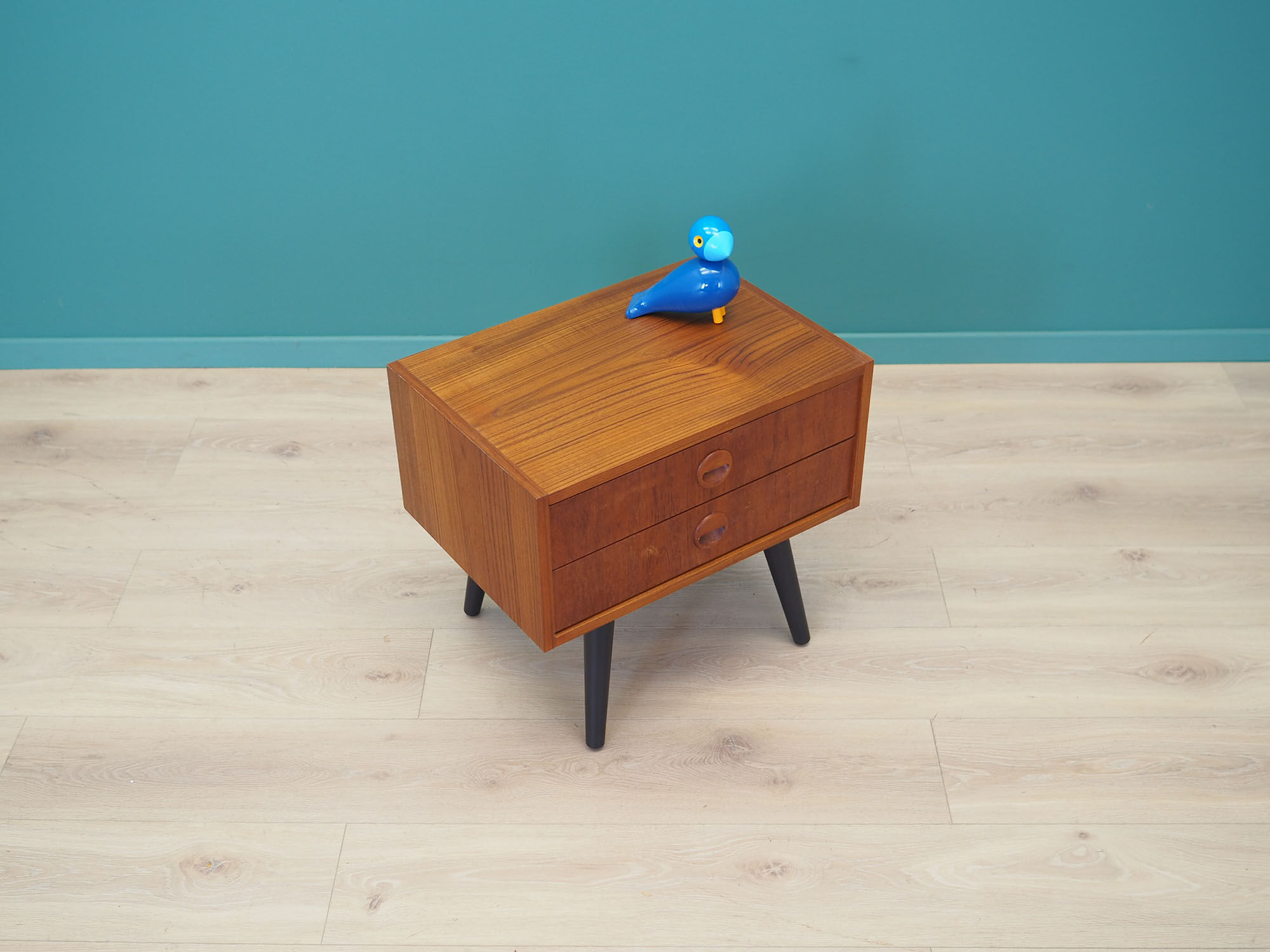 Teak bedside tables, 70s, Danish design, made in Denmark