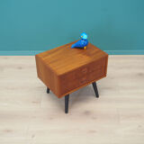 Teak bedside tables, 70s, Danish design, made in Denmark