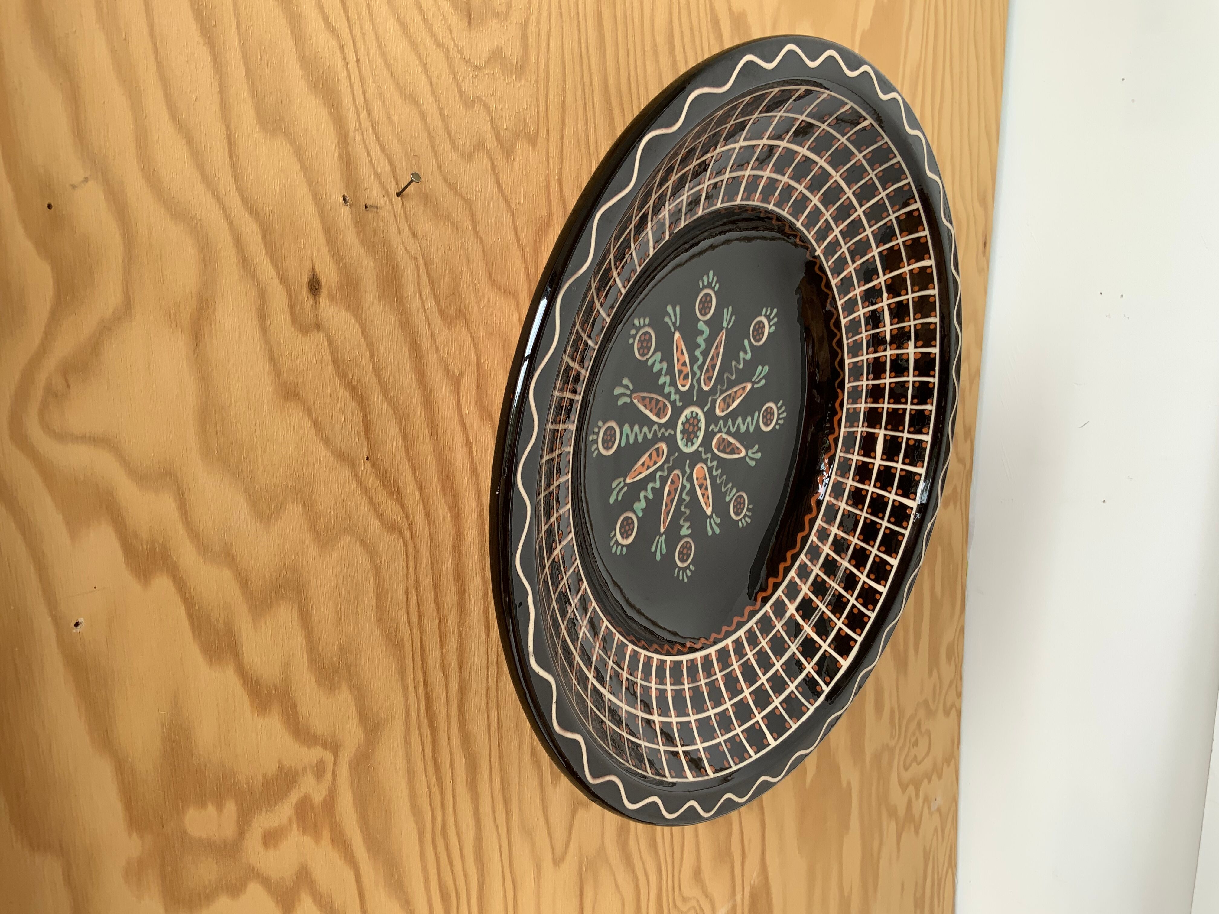 Plat en céramique