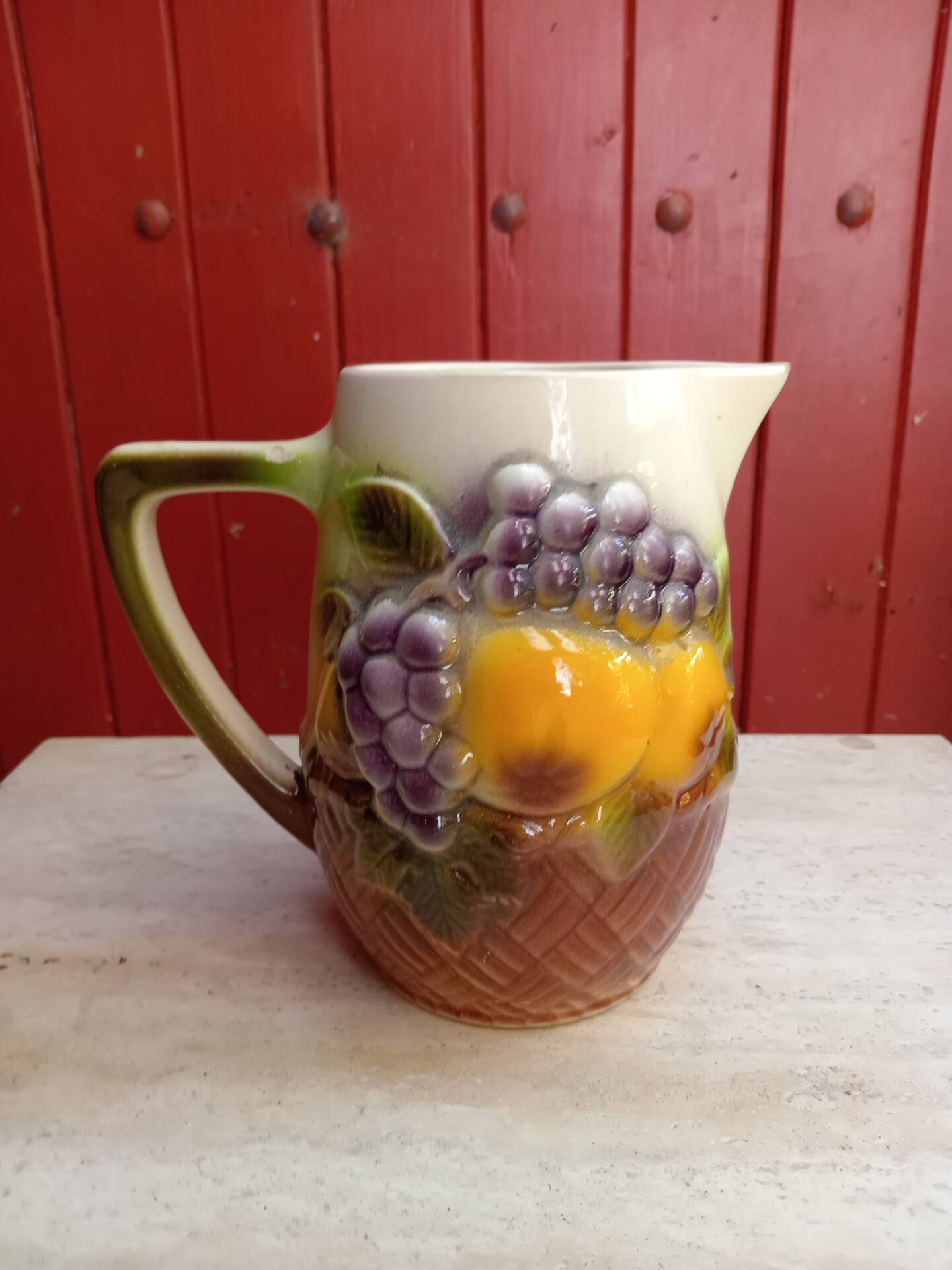 Jug in slipware