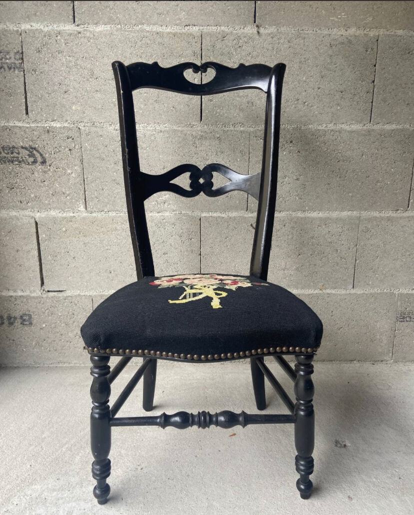 Pair of old nurse's chairs from the Napoleon III period