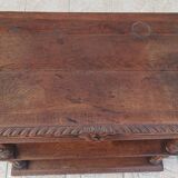 Renaissance style oak console