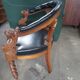 Fauteuil de bureau style Louis XIII