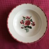 Set of 4 hollow plates Sarreguemines - Digion